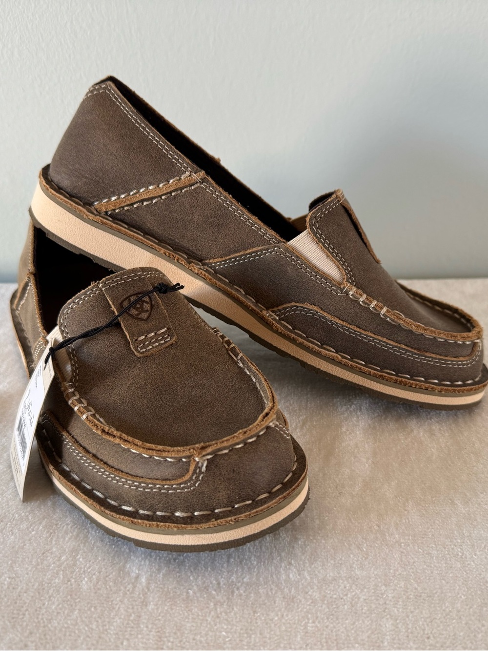 Ariat Women’s Cruiser Leather Loafer Bomber Brown New Size 7